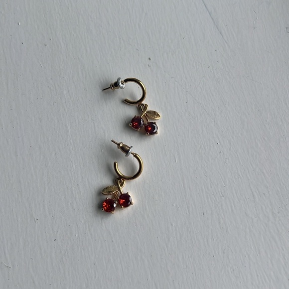 Kate spade cherry huggies earrings - Picture 3 of 6
